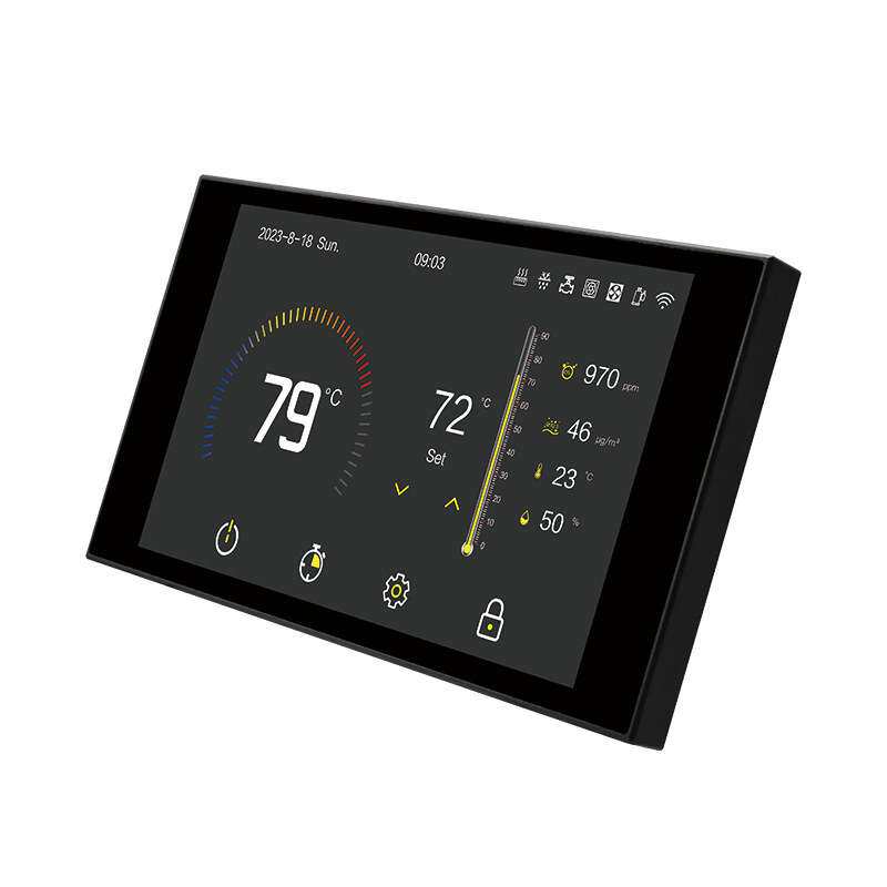 热泵控制器、温控器，G7 PRO-RB，带pm2.5、CO2检测，温度控制