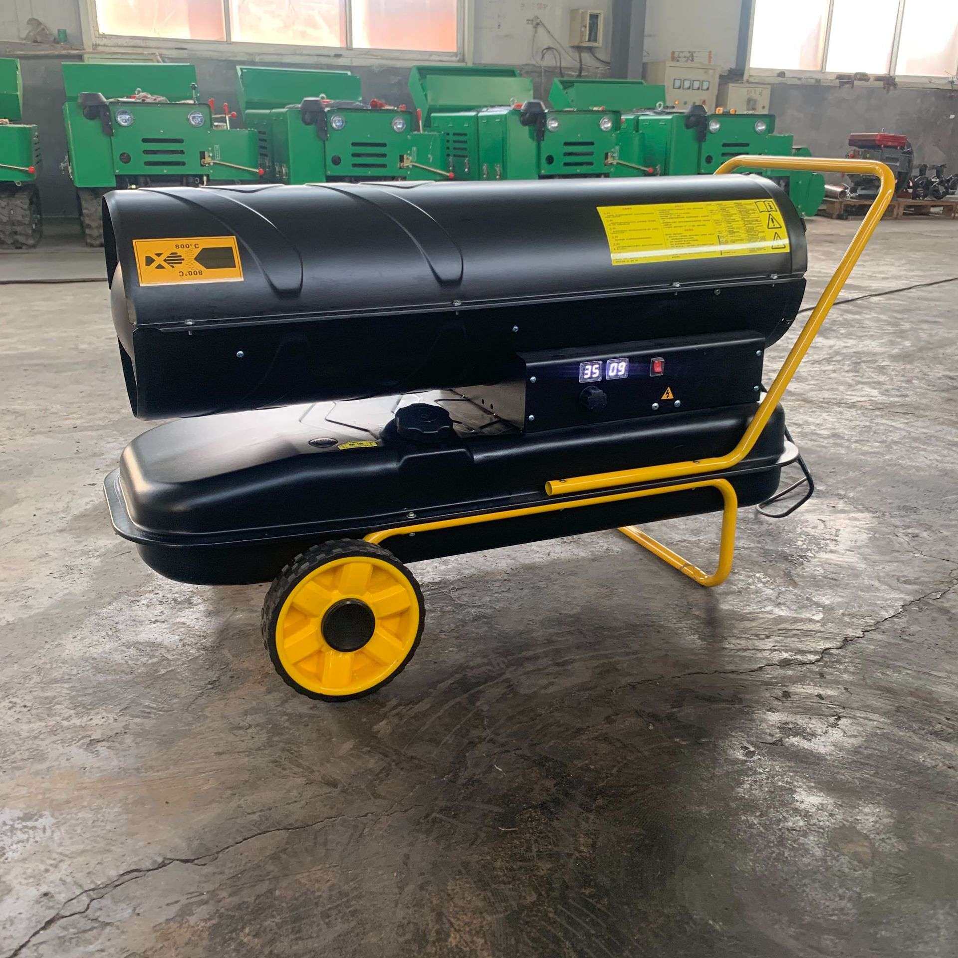 工业燃油暖风机养殖大棚大功率取暖炉大面积工业电暖风自动恒温