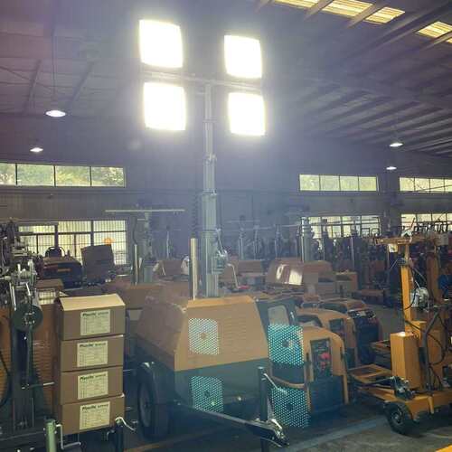 厂家7米9米移动照明车电动手动液压升降小型应急照明LED灯塔