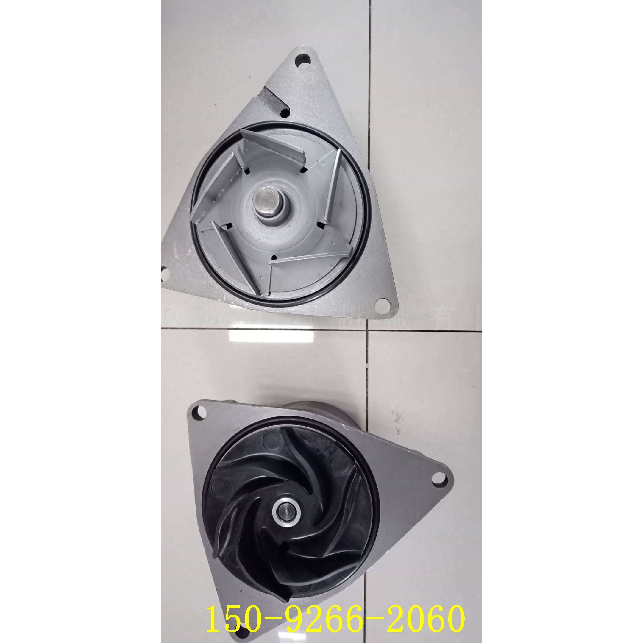 PC400-5 水泵总成 6151-61-1101 6D125 发动机水泵 400发动机总成