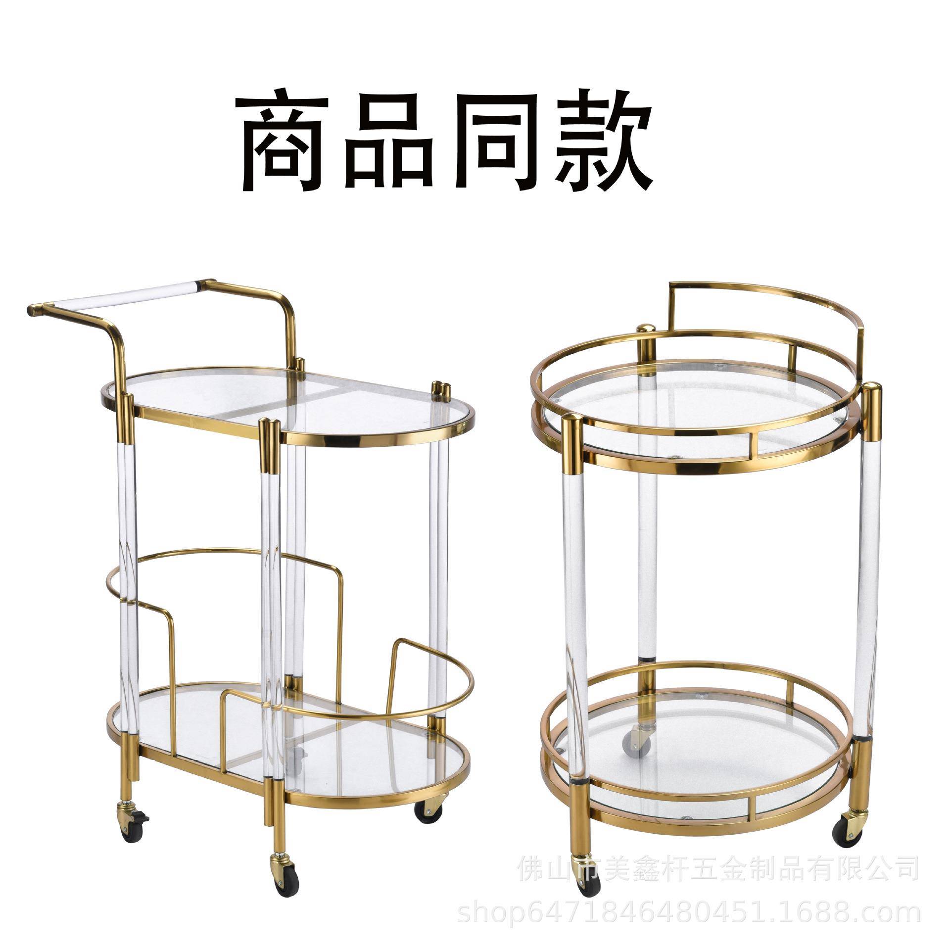 酒店酒水车餐车推酒车移动推车酒水推车蛋糕车点心车手推车小推车