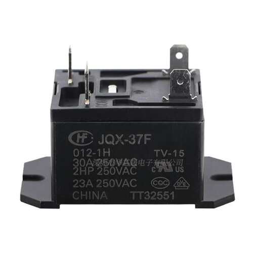 HF37F-012-1H JQX37F-012-1H宏发继电器30A 4脚 一组常开型