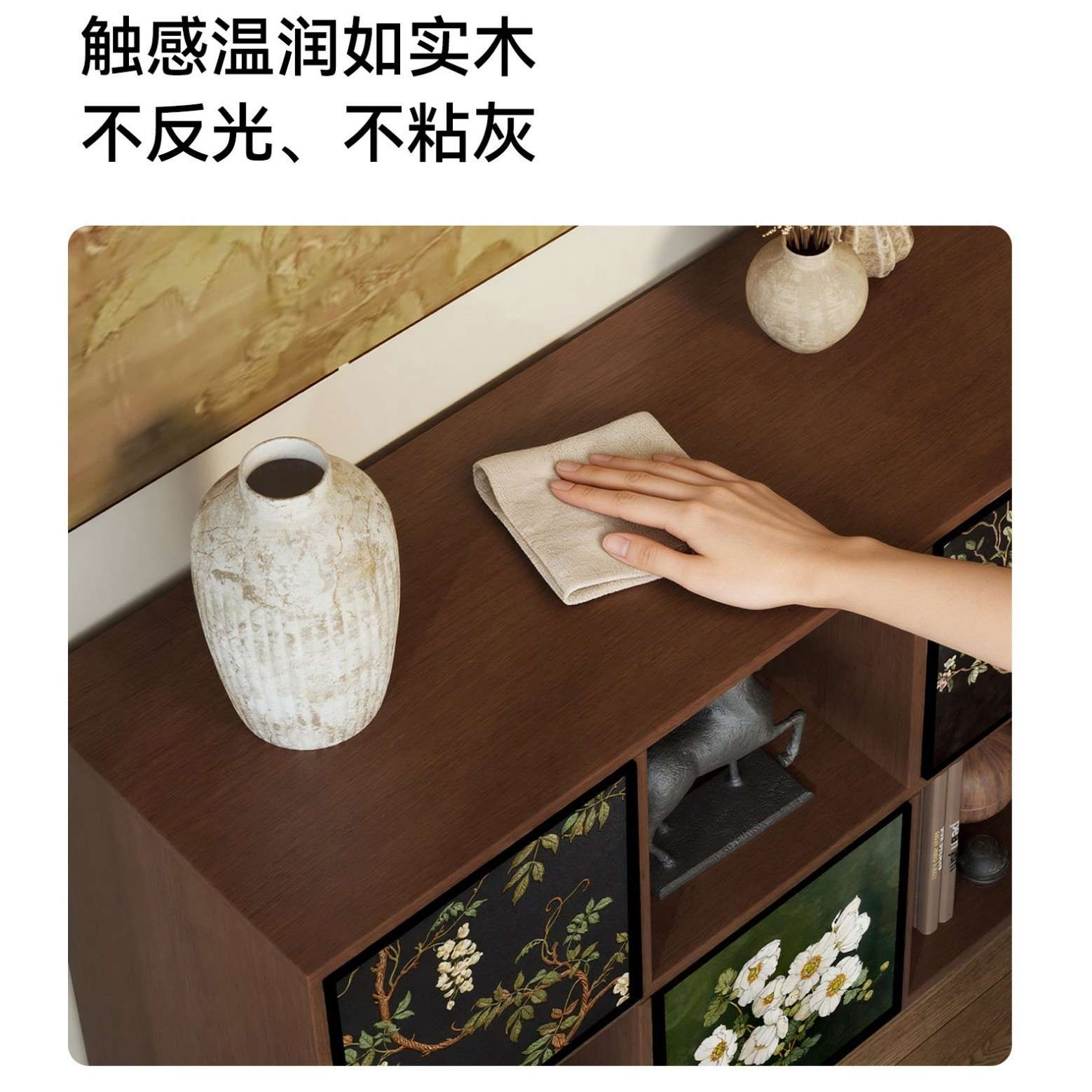 餐边柜中古风橱柜客厅家用靠墙柜子卧室置物柜收纳柜储物架子斗柜