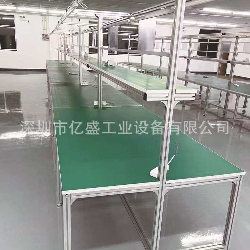 同乐供应不锈钢无尘工作台南约铝型材防静电流水线三代精益管