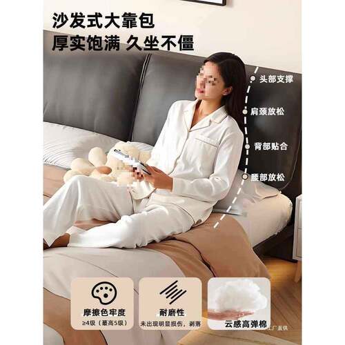 铁艺床悬浮床架钢架现简约不锈钢床加粗加厚碳素钢洞洞板双人床