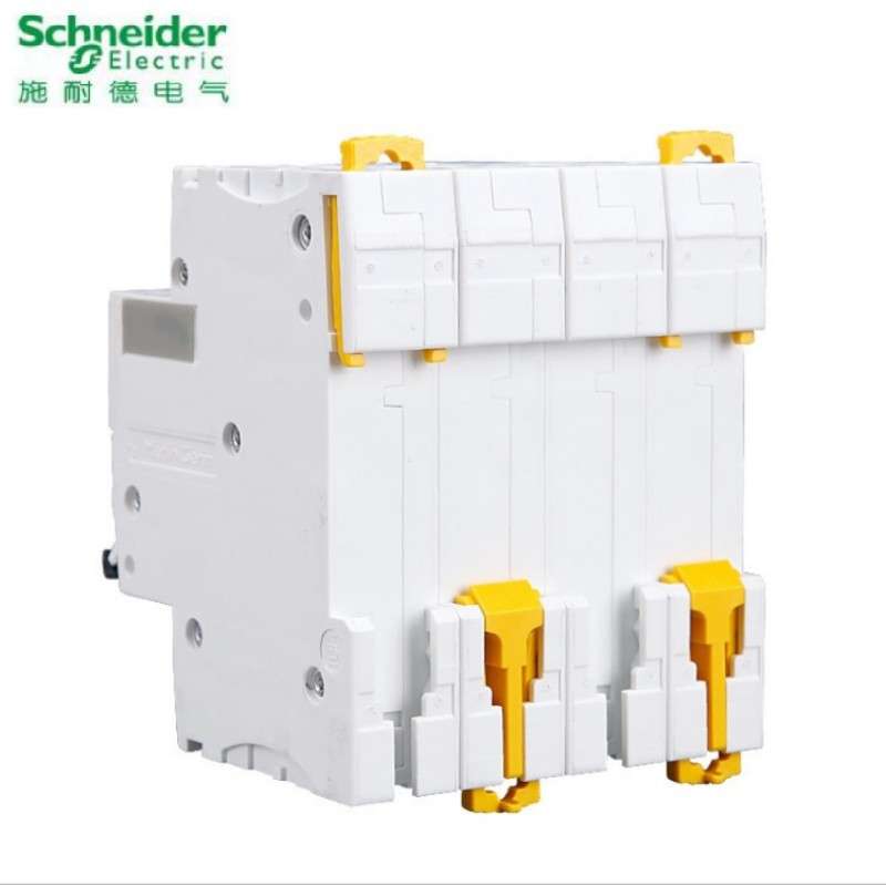 梅兰日兰Acti9空开断路器三相四线IC65N4PC6A A9F18406微型断路器