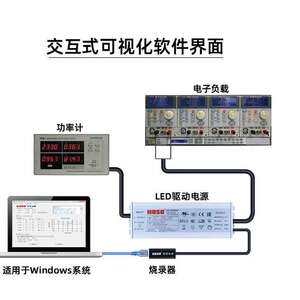 MOSO茂硕编程烧录器X6系列M型号专用电源编程线电流调节时序控制
