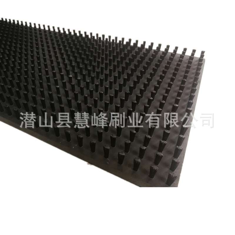 钣金物料缓冲工作台面毛刷板 数控冲床PVC板刷平台减震尼龙平板刷
