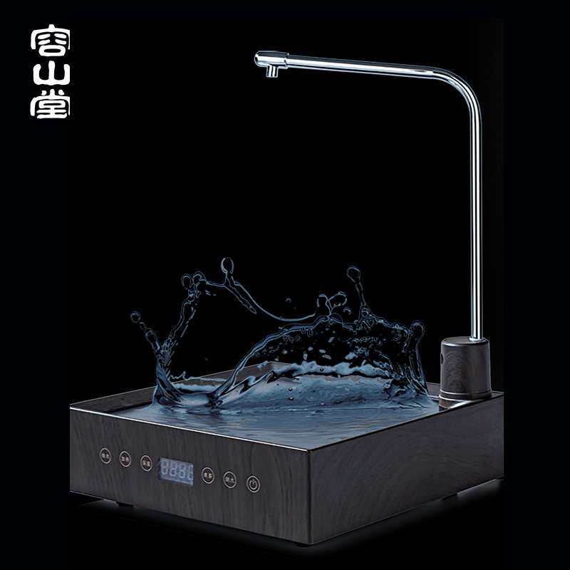 容山堂水开断电煮茶电陶炉茶炉上水器家用煮茶器烧水器抽水器手动