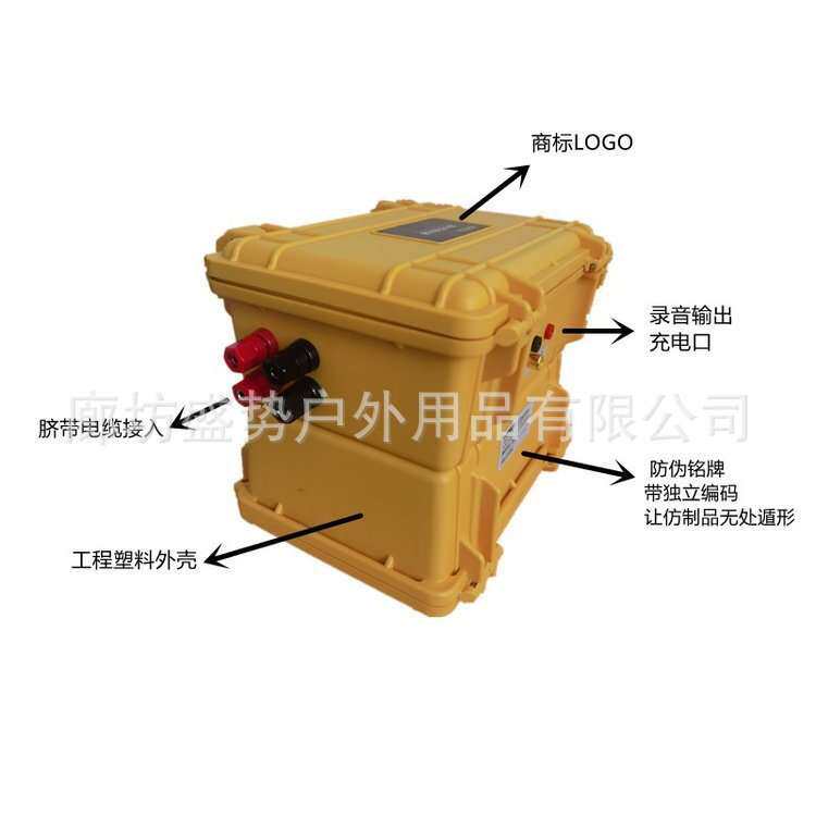 打捞重潜市政深潜工程水下有线对讲电话通讯器潜水对讲电话机