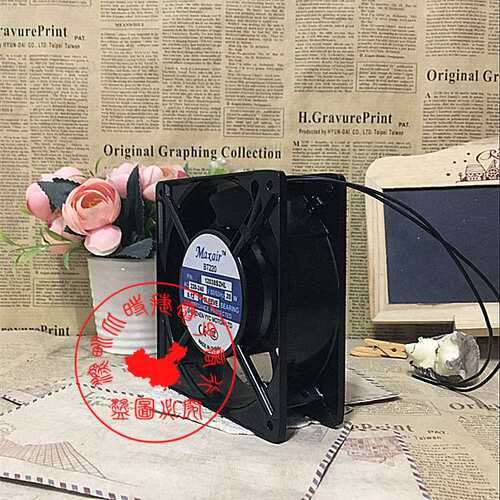 Maxair/BT轴流风机交流散热风扇BT12038S2HL /220V含油
