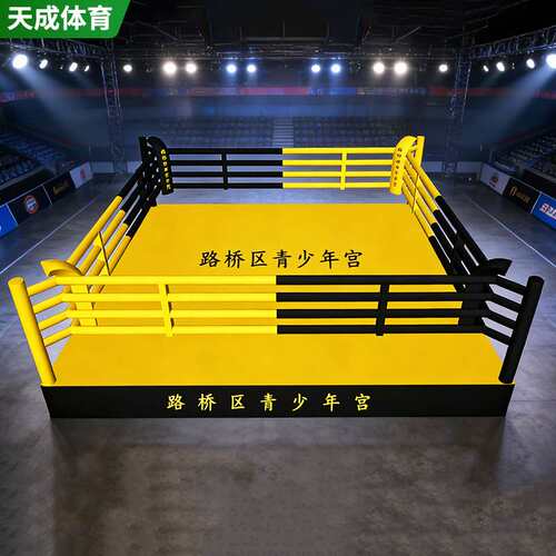 MMA搏击泰拳拳击擂台落地款散打格斗武术跆拳道训练比赛拳台擂台
