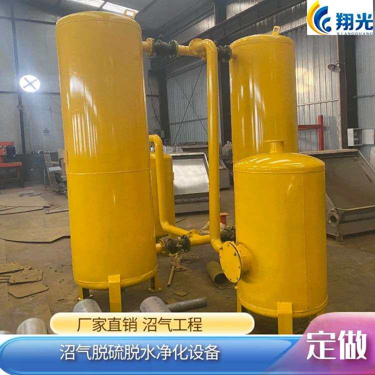 沼气净化脱硫使用基本要求 配套设备脱硫剂脱水器 位置排放原理