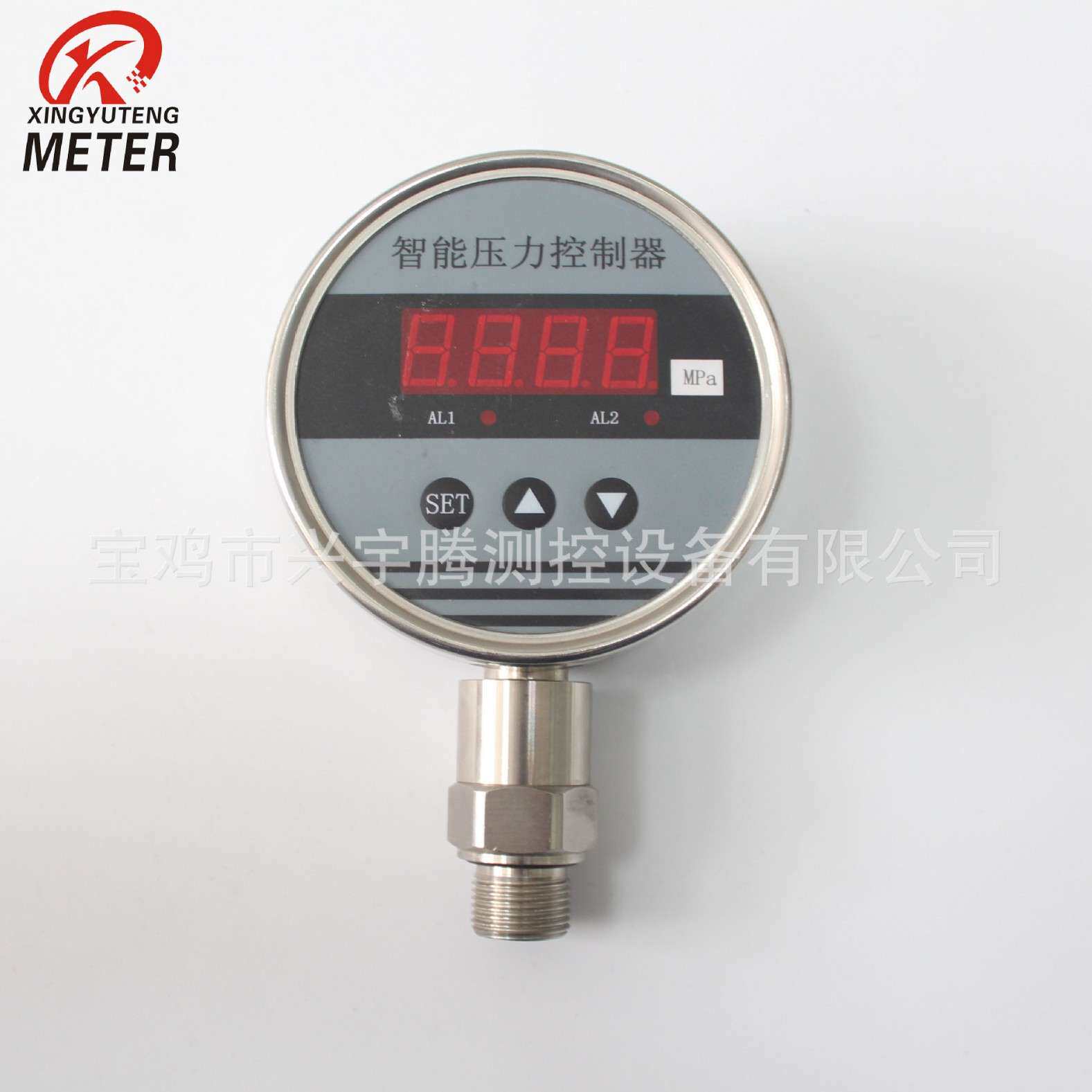 智能数显压力控制器 锅炉水压控制器数字压力控制器不锈钢2路开关