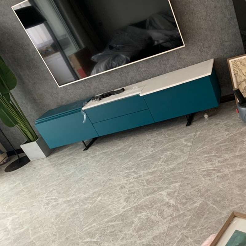 意式钢琴烤漆电视柜简约小户型视听柜创意个性地柜组合茶几整装