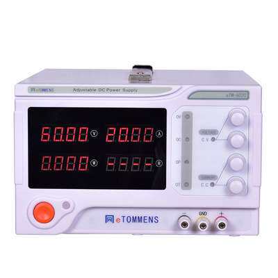 同门电源eTM-6020可调直流稳压电源0-60V直流电源0-20A