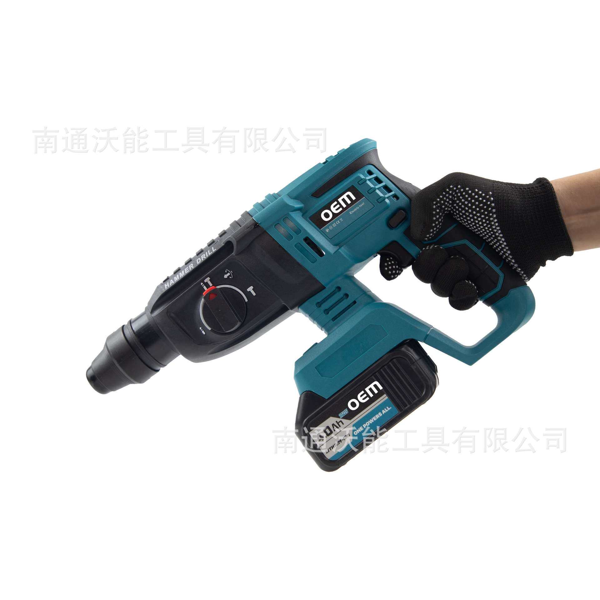外贸跨境无刷锂电充电式冲击钻度功能电锤钻电镐电动工具工业级