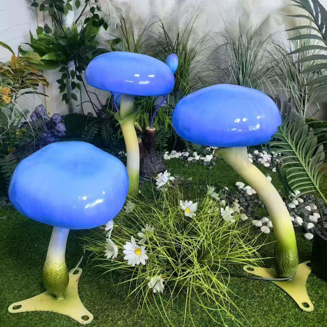 户外防水仿真设计蘑菇灯庭院灯花园布置庭院灯室外园林装饰景观灯