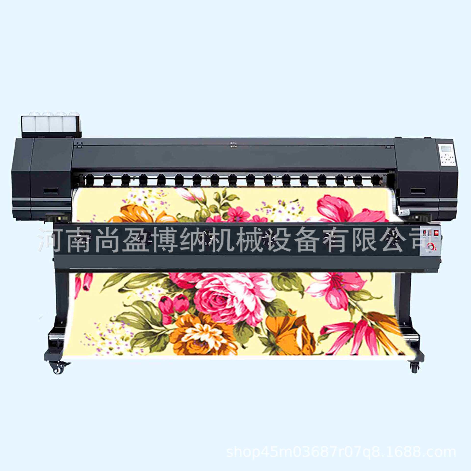 布料数码喷绘机 2.2米宽幅涤纶布数码印花机 服装热转印打印机