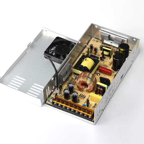 12V30A开关电源LED安防监控电源360W大功率3D打印机12V带温控风扇
