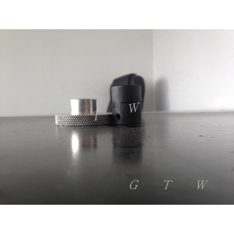 57直线步进电机丝杆螺母双出轴电机玻璃打孔机用马达带手轮连接器