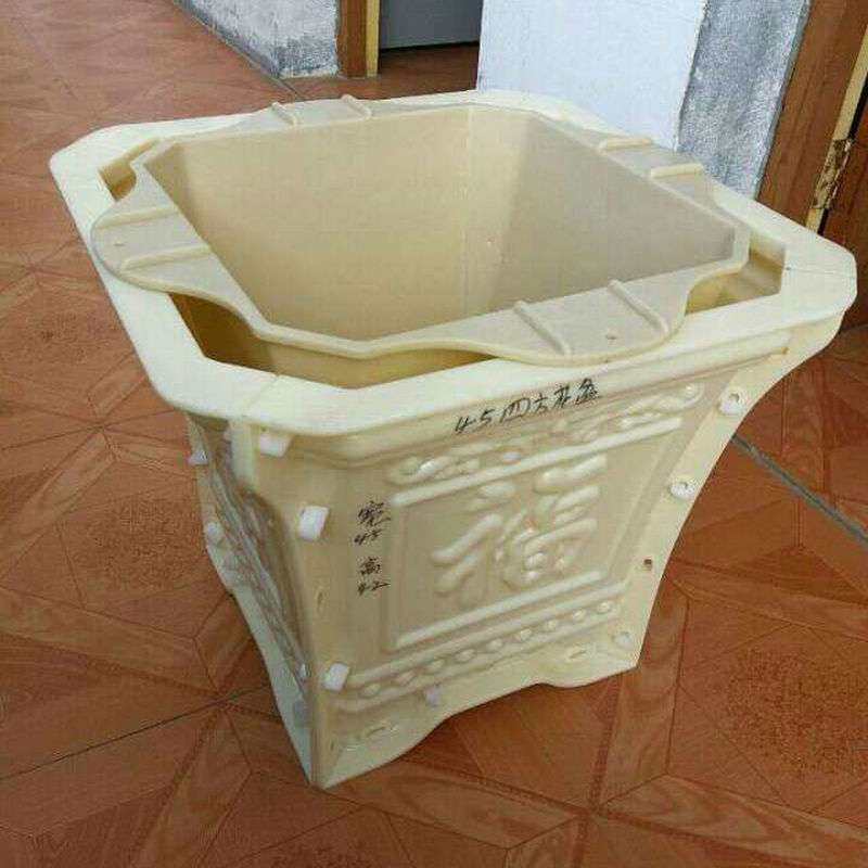 厂家供应四方形花盆模具 水泥花盆制作模具 塑钢建材精密模具加工