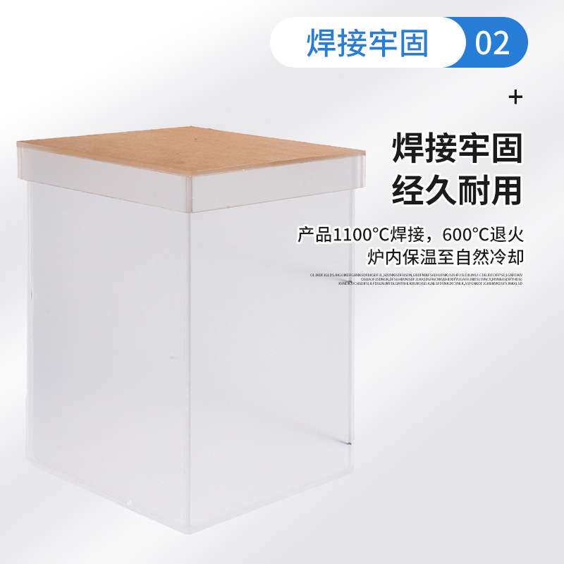 有机玻璃方缸长各种尺寸可定优质高透亚克力方缸玻璃缸展示盒