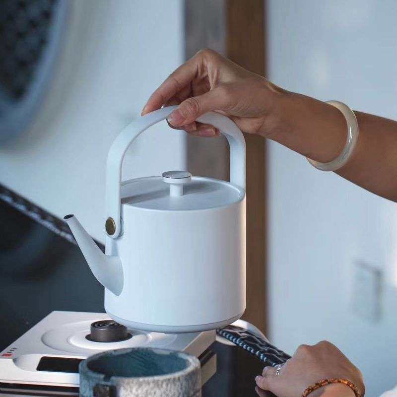 友茗堂烧水壶恒温保温自动上水电热水壶不锈钢泡茶壶自动断电单层
