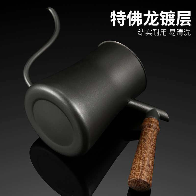 新品304不锈钢长嘴挂耳细口控温壶家用滴漏式配套器具咖啡手冲壶
