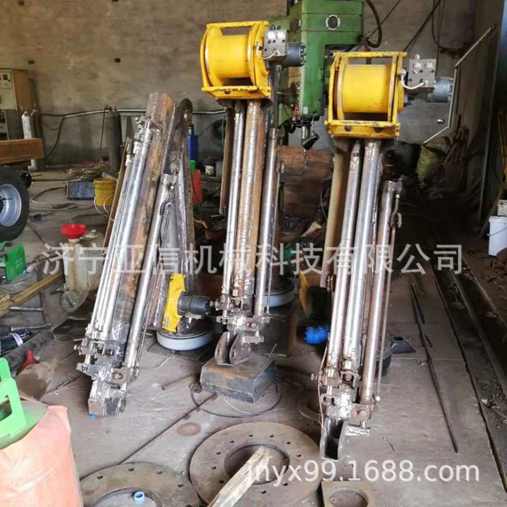 车载小吊机家用小型吊机 货车皮卡小型折臂吊 船用简易小吊机