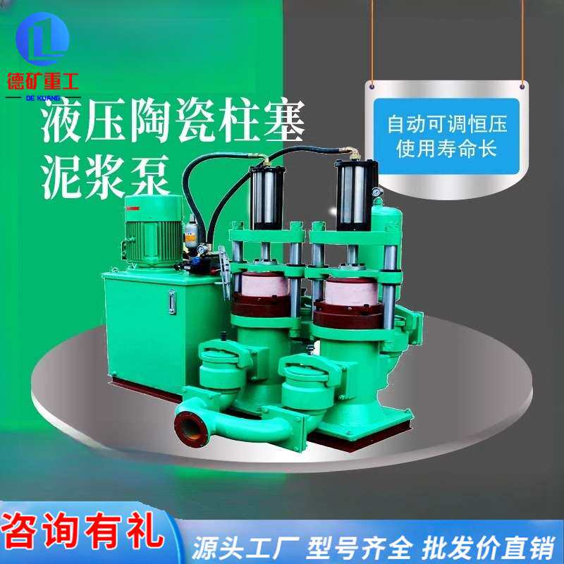 微型陶瓷柱塞泵泥浆泵 环保污水输送工业造纸耐腐蚀变量柱塞泵