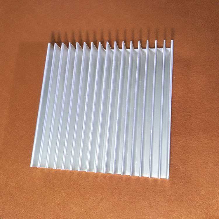 厂家供应161x25铝合金散热片 铝散热片 工业电源散热片导热块厂家
