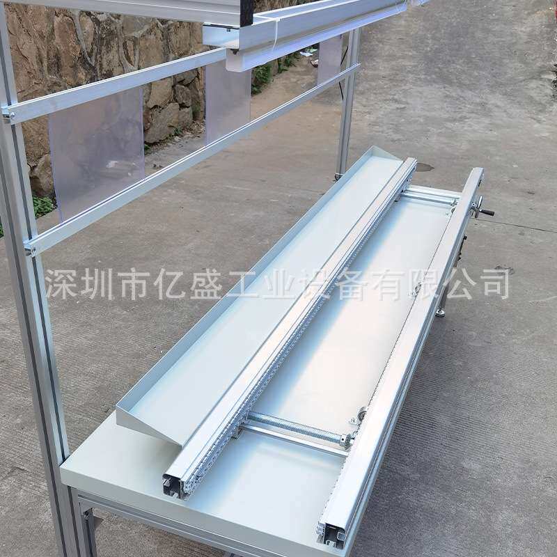 深圳厂家供应无动力插件线汽车电子元器件装配线三防漆自动喷胶机