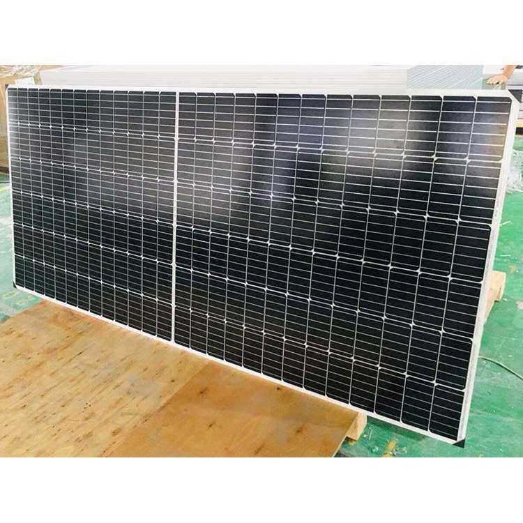 厂家订制晶天太阳能电池板新能源汽车充电站单晶440W半片光伏板