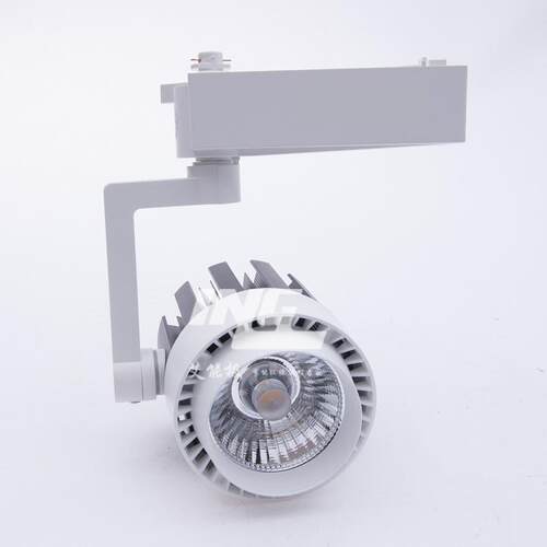 艾能极 20w30wCOB服装店店铺专用灯led导轨灯轨道射灯led轨道灯