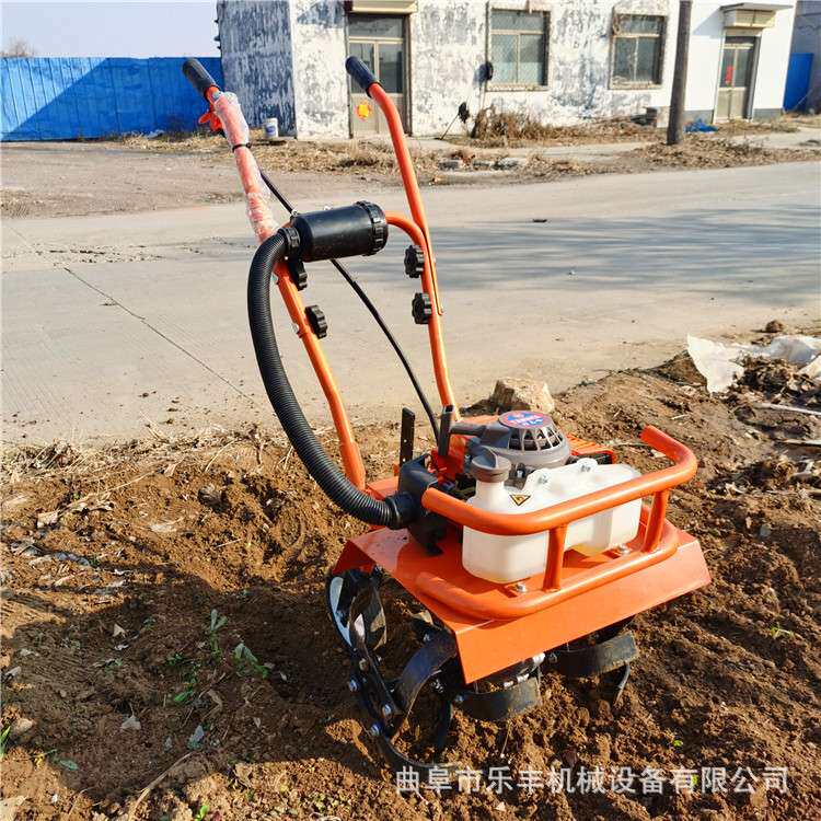 多功能汽油微耕机 小型两驱旋耕机 小型家用果园农用大棚耕地机