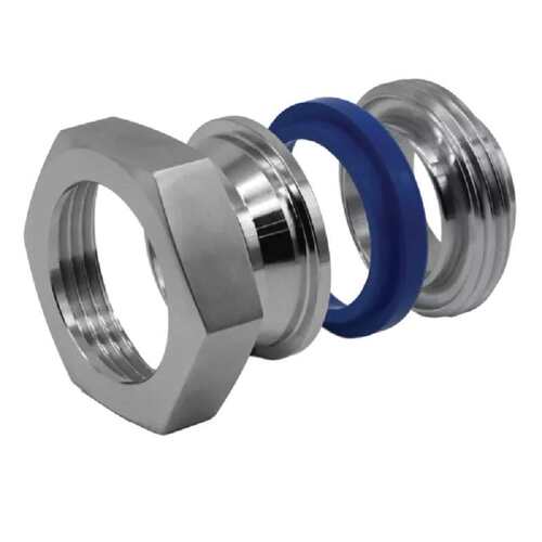 IDF UNIONS BS4825 PART 4. 1″ – 4″ 不锈钢六角型卫生活接