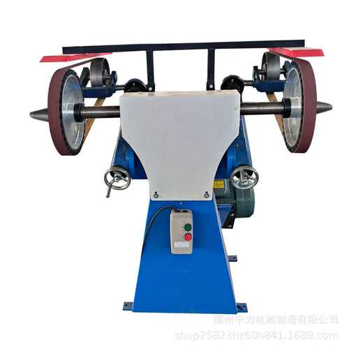 宁力机械LL10-1型号卧式双工位砂带机平面抛光机铸件大功率砂光机