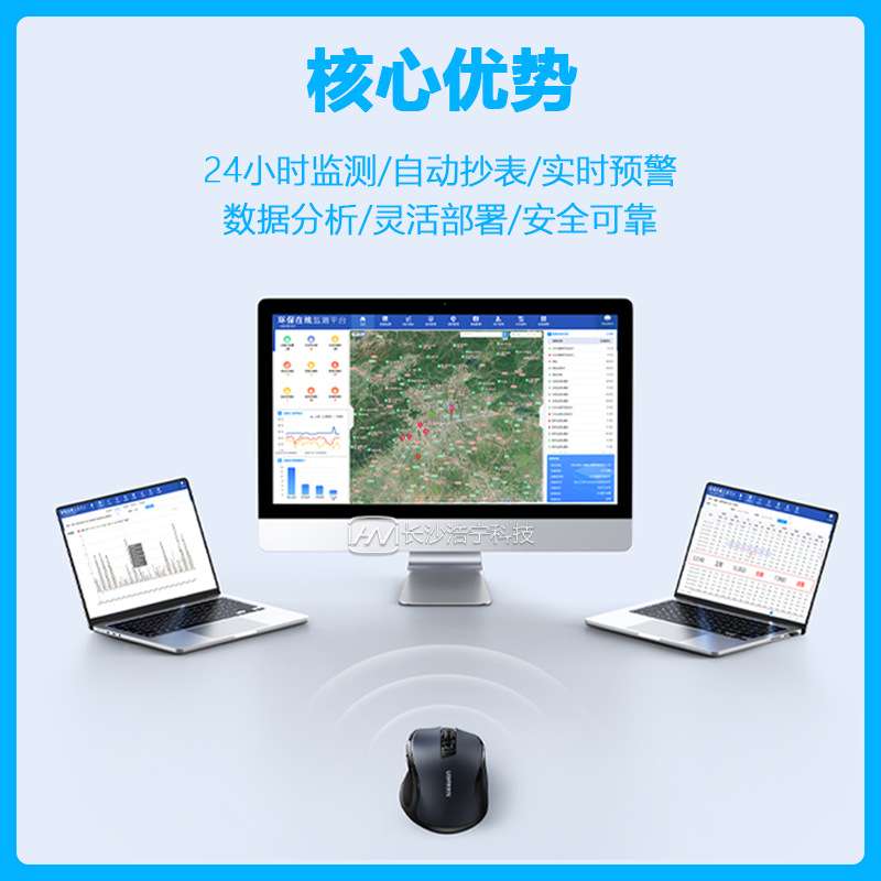 环保在线监测平台/数据监测/系统统计/手机客户端/参数管理