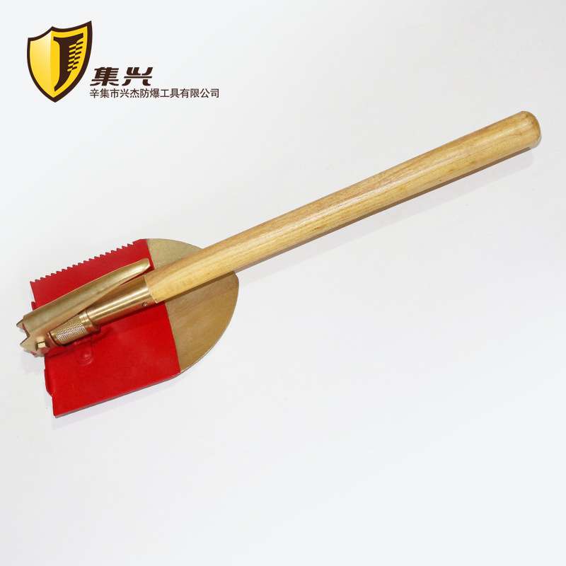 防爆折叠铲两用锨铜制工兵铲工兵铲铜铁锹多用铲危险品车用锨