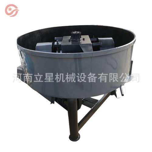 立星碳粉矿粉轮碾式搅拌机立式平口轮碾机耐火泥粘土搅拌机