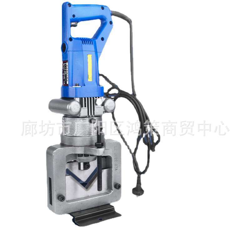 电动液压角钢切断器U型槽钢三角钢切断机冲剪机分体式液压角铁切