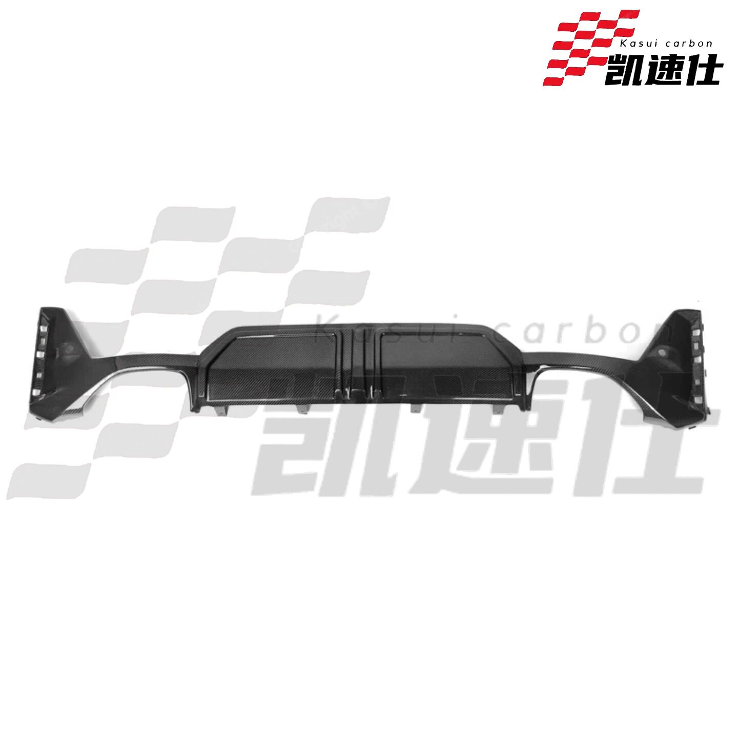 适用于23+宝马3系G20G28碳纤维MP款后唇后保险杠尾唇扩散器改装件