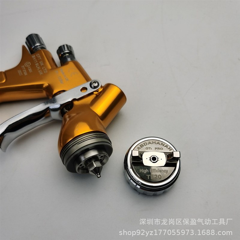 精品上壶汽车钣金木工护理油漆喷枪GTi型手P持自动多功能喷涂工具