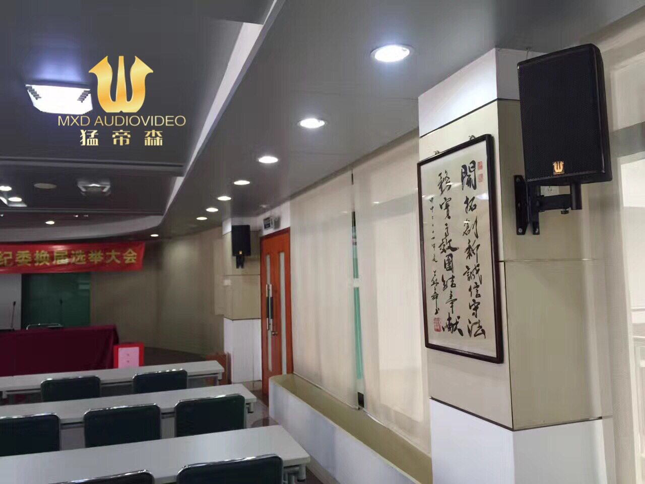8寸会议室线阵音箱 大型会议线阵音响　多功能会议室音响设备厂家