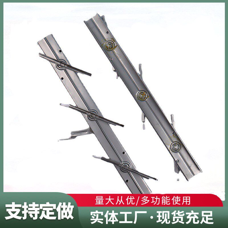 铝合金门窗配件五金p支撑架百叶窗支架双手柄手摇窗户拉杆