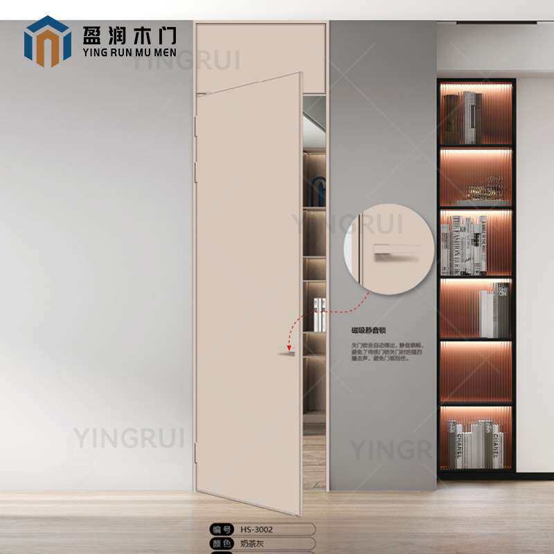 铝木门房门推拉门环保法式强化漆门室内简实木门简约卧室实木复合