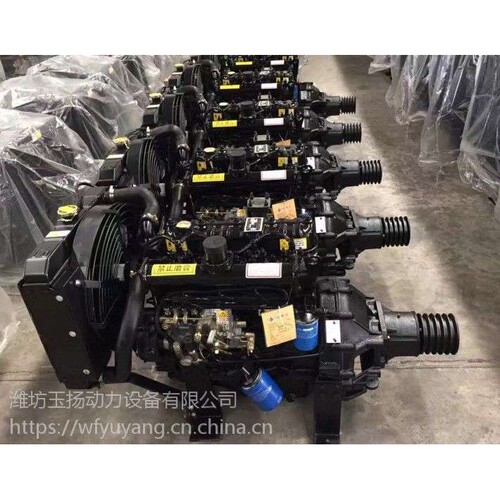 濮阳ZH4102ZG四缸柴油机 配潍坊55千瓦装载机吊车专用柴油发动机