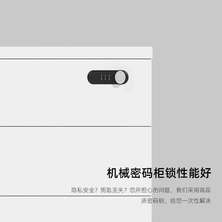 简约现代职员办公桌椅组合3/4/6多人位办公桌工作位办公室员工桌