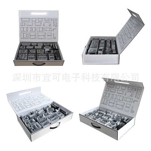 工厂直销LED线条灯挤压铝槽外壳套件灯槽样品箱led铝型材